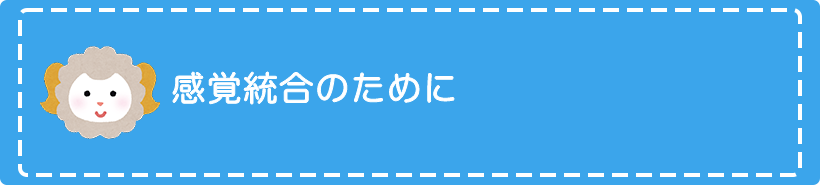 感覚統合のために   